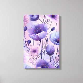 Lavender Bloom: Purple Haze Anemones Print