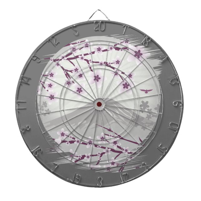 Lavender Blossom   Dartboard (Front)