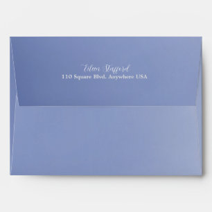 Lavender Blue Spring Lilacs Love Cherish Matching Envelope
