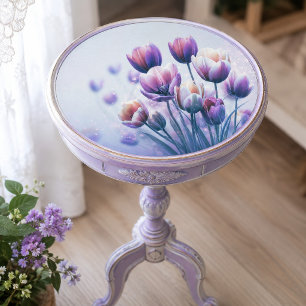 Lavender Blush Tulip Glow Decoupage Tissue Paper