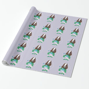 Lavender Boer Goat Christmas Wrapping Paper
