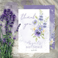 Lavender Boho A Little Wildflower Baby Shower