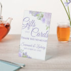 Lavender Boho Floral Elegant Wedding Gifts & Cards