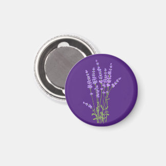 Lavender bouquet. magnet
