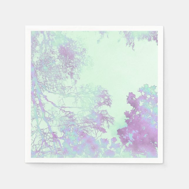 Lavender Broadleaf Mist Napkin (Front)