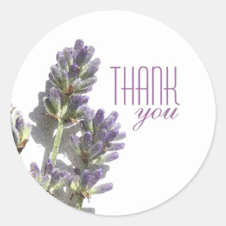 Lavender Bunch | Thank You Stickers