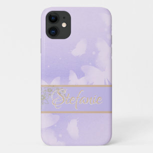 Lavender Butterflies iPhone 11 Case