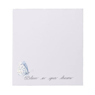Lavender Butterfly Dreams Notepad