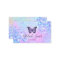 lavender butterfly simulated chunky glitter