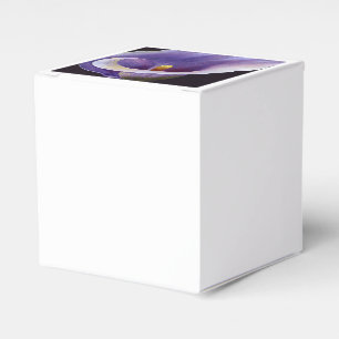 Lavender Calla Lily Favor Box