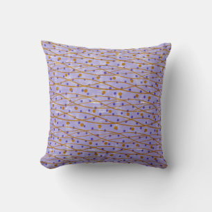 Lavender & Cinnamon  Throw Pillow