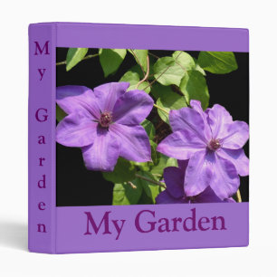 Lavender Clematis Duo Binder