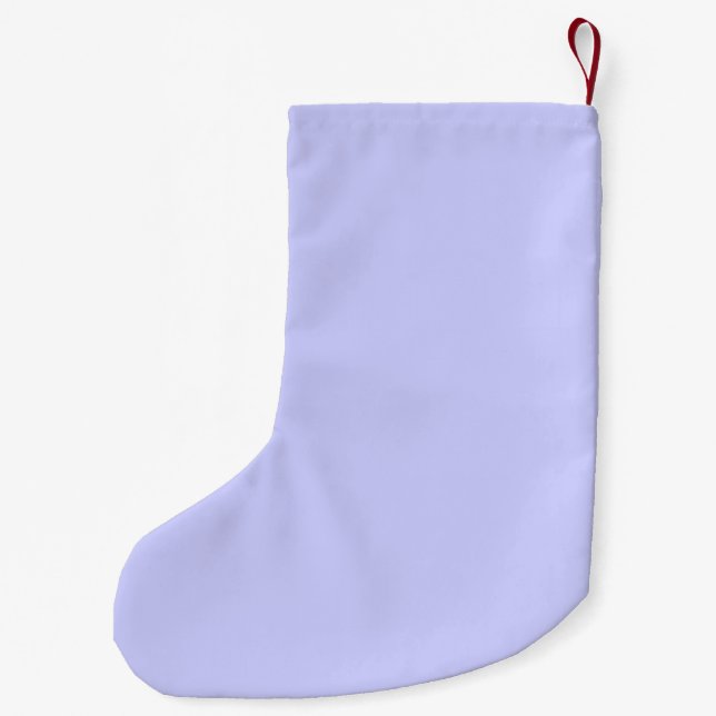 Lavender colour decor ready customize if you want small christmas stocking (Back)