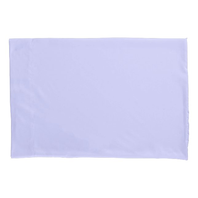 Lavender colour Easily Customize This Pillowcase (Front-Left)