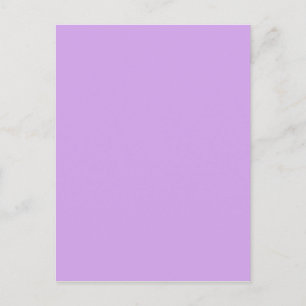 Lavender Colour Postcard