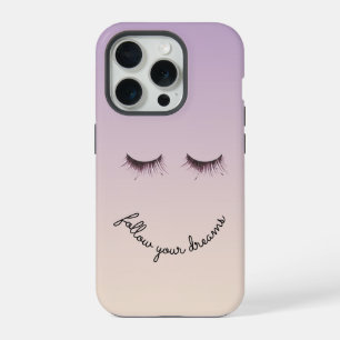 Lavender Cream Eyelashes  iPhone 15 Pro Case