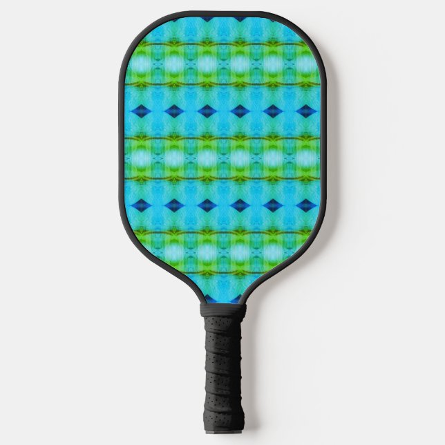 Lavender Crocus x GL Ikat 5 Pickleball Paddle (Front)