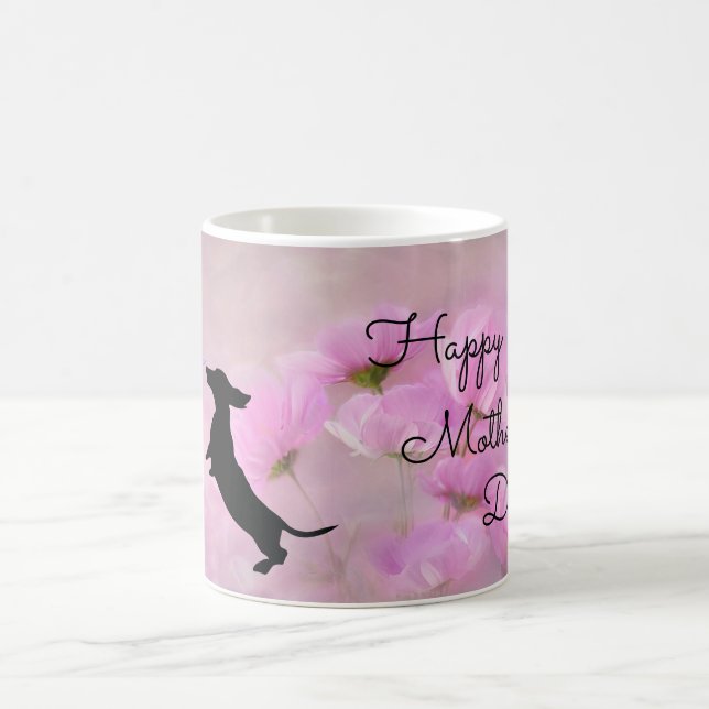 Lavender Dachshund Mère's Day Mug (Centre)