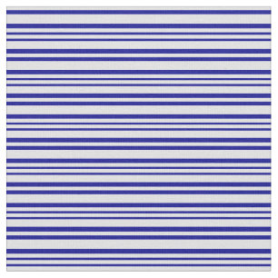 Lavender & Dark Blue Coloured Stripes Fabric