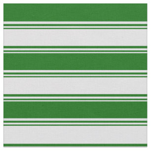 Lavender & Dark Green Stripes Fabric