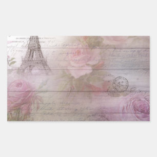 Lavender Decoupage Sticker