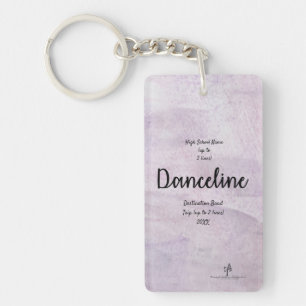 Lavender Delite Danceline Band Trip Pers. Porte-cl