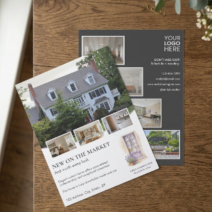 Lavender Door Watercolor Listing Real Estate Agent Flyer