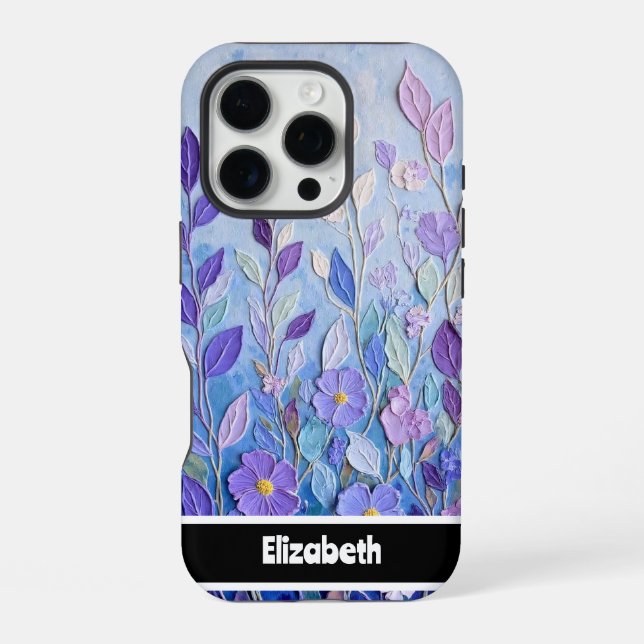 Lavender Dreams Artwork iPhone Case (Back)