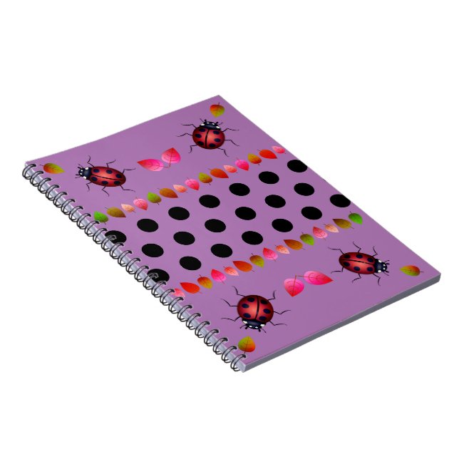Lavender Dreams Fun Notebook (Right Side)