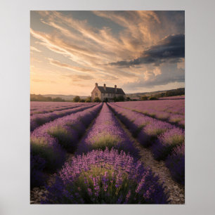 Lavender Dreams of Provence Poster