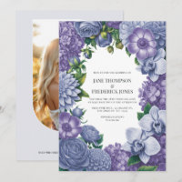 Lavender Dusk, Periwinkle Smoke & Frosted Bluebell