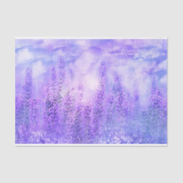 Lavender Elegance Tissue Paper (Front)