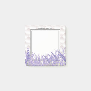 lavender, elegant, modern, trendy, floral , purple post-it notes