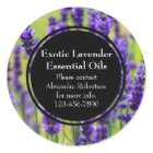 Lavender Essential Oil Étiquette de bouteille