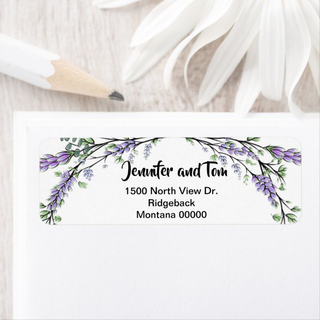 Lavender  Eucalyptus Label (Insitu)