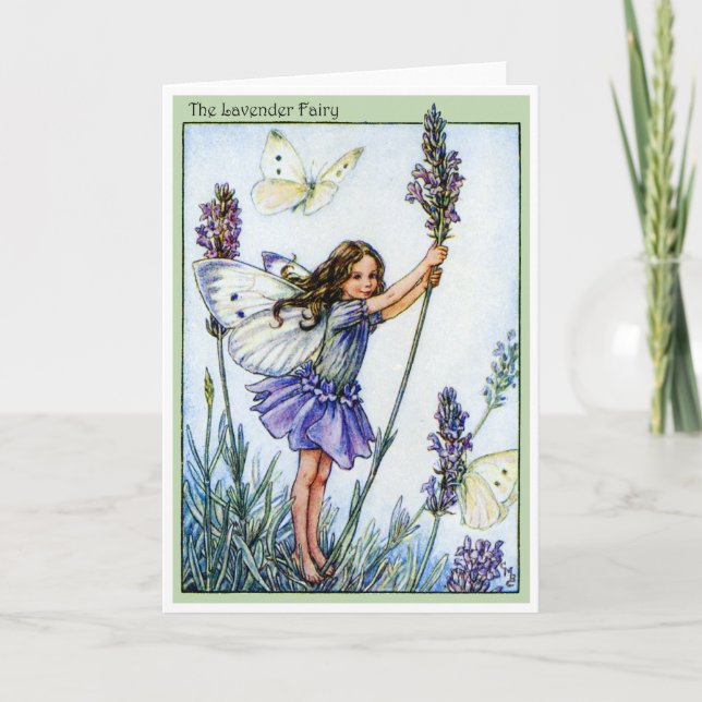 Lavender Fairy Card (Front)
