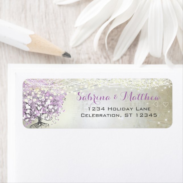 Lavender Fairytale Lights and Stars Wedding (Insitu)