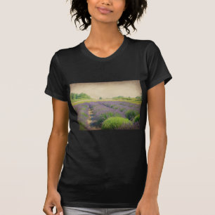 Lavender Farm - Distressed T-Shirt