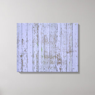 Lavender Faux Wood Texture Stretched Canvas Print