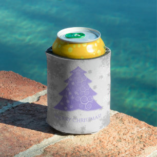 Lavender Festive Christmas Tree Cooler