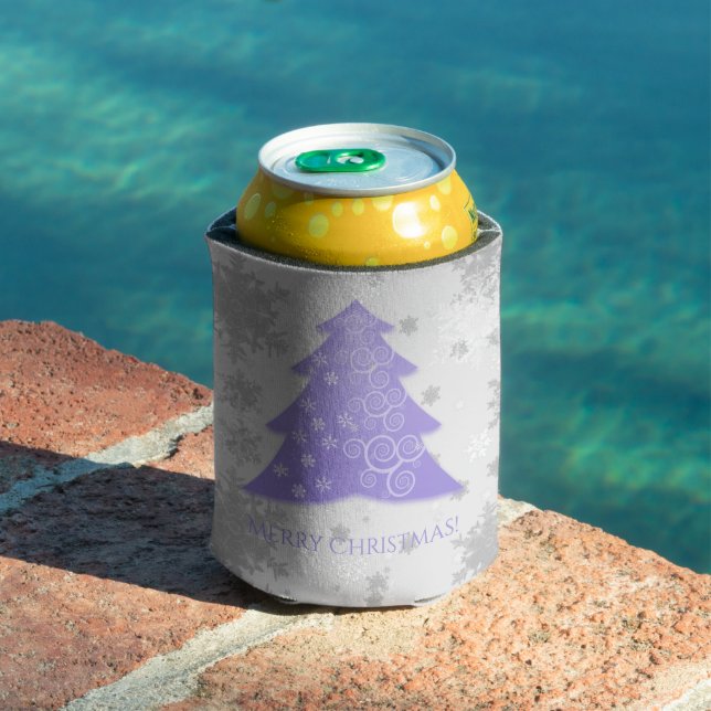 Lavender Festive Christmas Tree Cooler (In Situ Pool)