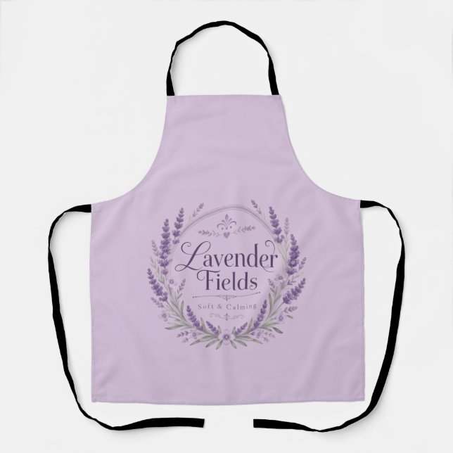 Lavender Fields Apron (Front)