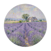 Lavender Fields Provence Cottage Impressionist