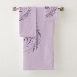 Lavender Fields Towel Set