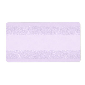 Lavender Floral Apothecary Label