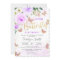 Lavender Floral Butterfly Baby Shower