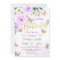 Lavender Floral Butterfly Baby Shower