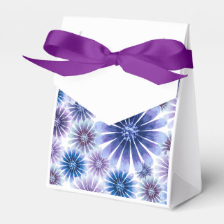 Lavender Floral Favour Bag Favor Box