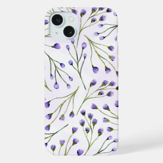 Lavender Floral iPhone Case