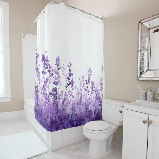 Lavender Flower Pastel Floral Whimsical Watercolor (In Situ)